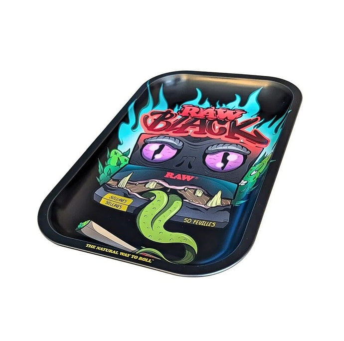 Buy Raw - Black Monster Rolling Tray (Small) Rolling Tray | Slimjim India