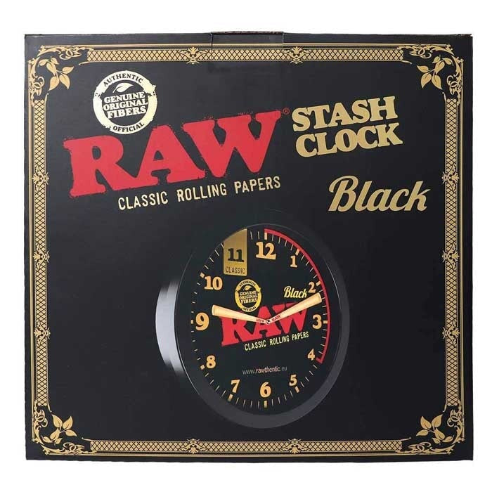 Load image into Gallery viewer, Buy Raw - Black Stash Wall Clock Clock | Slimjim India
