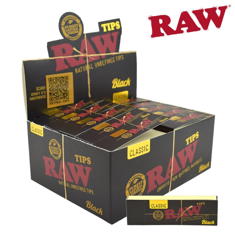 Load image into Gallery viewer, Buy Raw Black - Tips Paraphernalia 50 | Slimjim India
