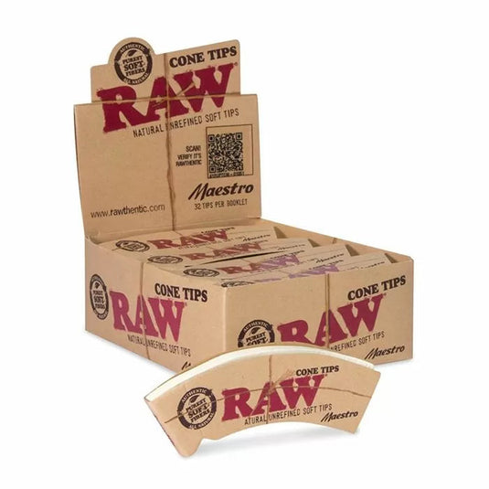 Buy RAW Cone Tips - Maestro Paraphernalia 24 | Slimjim India