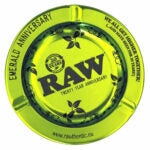 Load image into Gallery viewer, Buy RAW Emerald 20th Anniversary Metal Ashtray Accessories | Slimjim India
