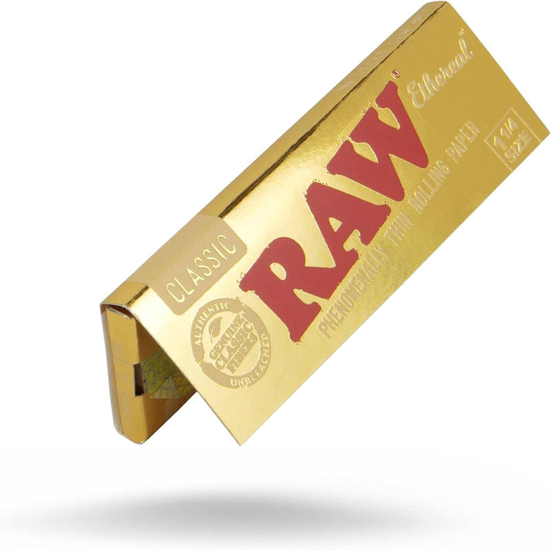 Load image into Gallery viewer, Buy RAW - Ethereal 1 1/4th Papers 1 1/4th Rolling Paper | Slimjim India
