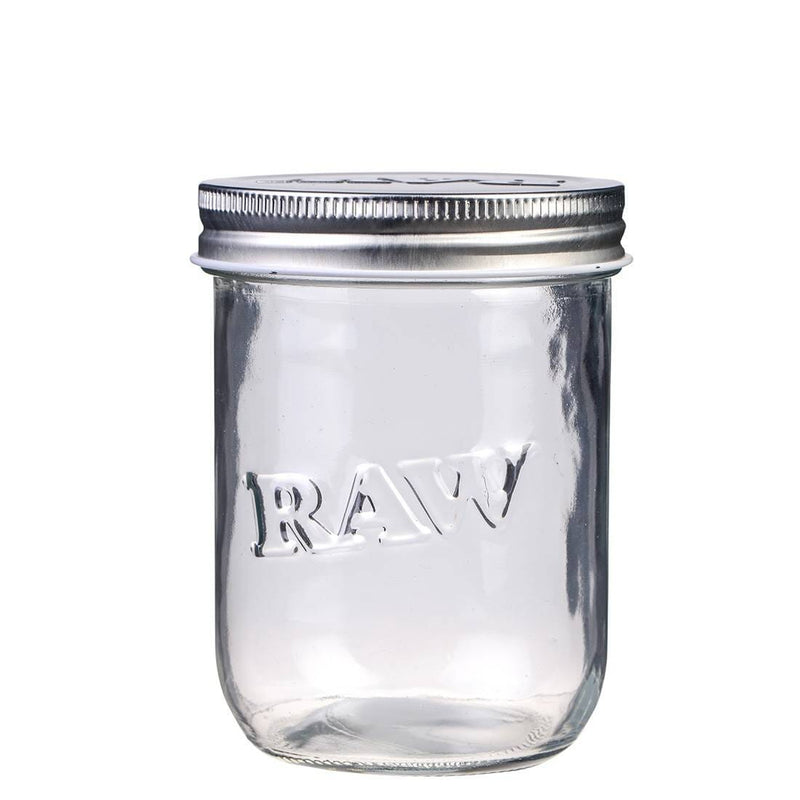 Load image into Gallery viewer, Buy RAW - Mason Jar stash Jar 16oz | Slimjim India
