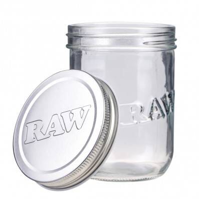 Load image into Gallery viewer, Buy RAW - Mason Jar stash Jar | Slimjim India
