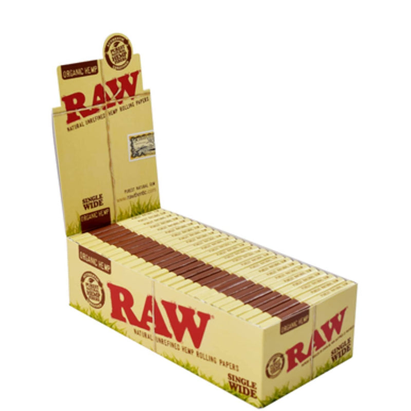 Load image into Gallery viewer, Buy Raw Organic Single Wide 1 1/4th Paper Paraphernalia 25 | Slimjim India
