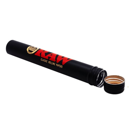 Buy RAW Rawthentic Aluminium Doob Tube (Black) Accessories | Slimjim India