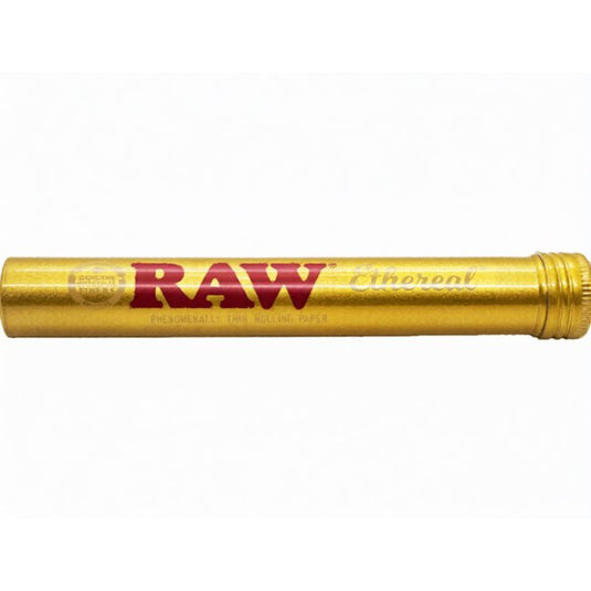 Buy RAW Rawthentic Aluminium Doob Tube (Gold) Accessories | Slimjim India