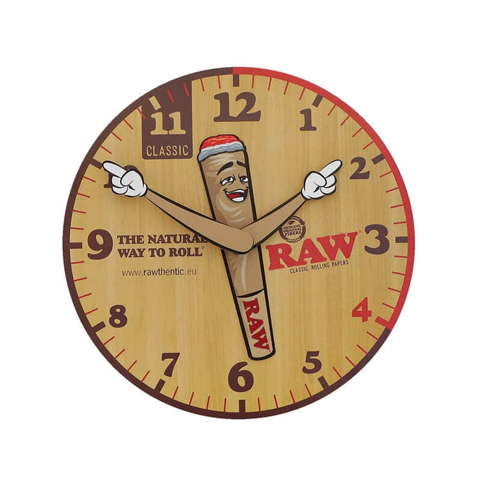 Buy Raw - Wall Clock Iconic Cone Design & Raw Logo (30cm) Clock | Slimjim India