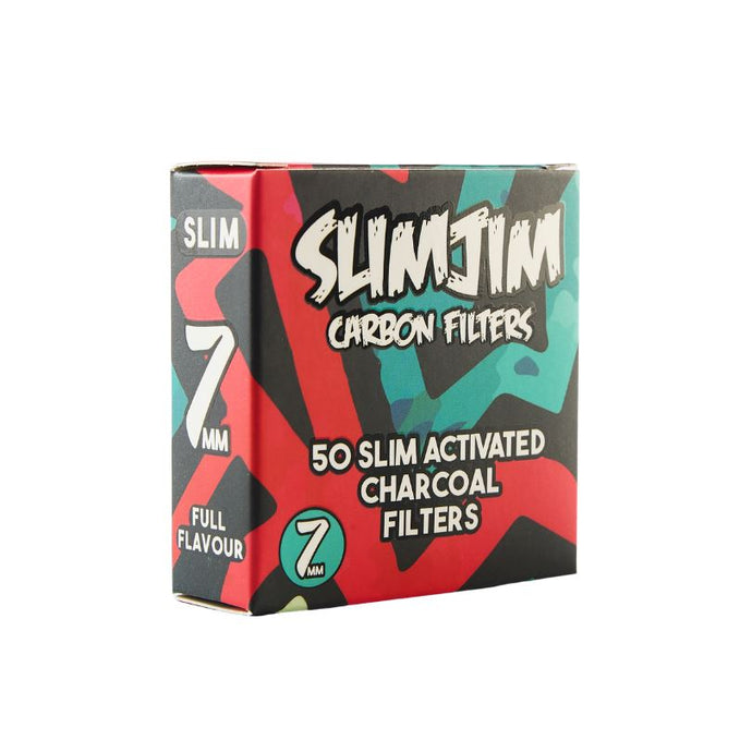 Buy Slimjim - Aztec Carbon Filters (7MM) (Pack of 50) Filters & Screens | Slimjim India