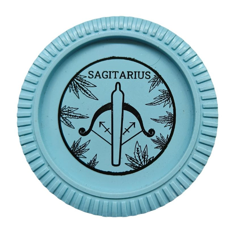 Load image into Gallery viewer, Buy Slimjim - Biodegradable Zodiac Grinder (Blue) (2 Part) Grinder Sagittarius | Slimjim India
