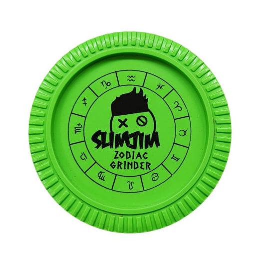 Buy Slimjim - Biodegradable Zodiac Grinder (Green) (2 Part) Grinder | Slimjim India