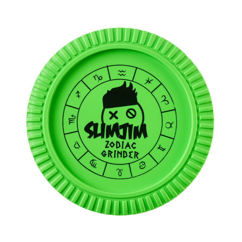 Load image into Gallery viewer, Buy Slimjim - Biodegradable Zodiac Grinder (Green) (2 Part) Grinder | Slimjim India
