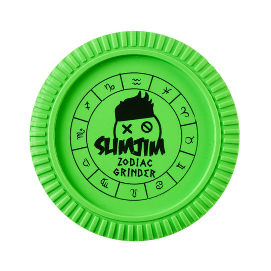 Buy Slimjim - Biodegradable Zodiac Grinder (Green) (2 Part) Grinder | Slimjim India