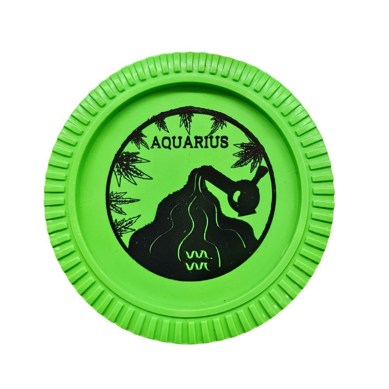 Load image into Gallery viewer, Buy Slimjim - Biodegradable Zodiac Grinder (Green) (2 Part) Grinder Aquarius | Slimjim India
