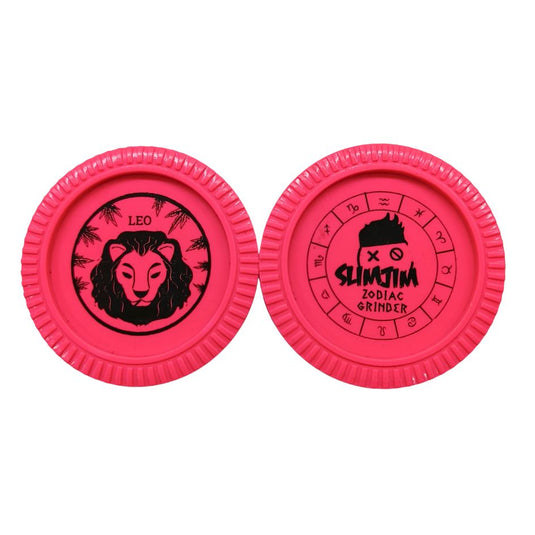 Buy Slimjim - Biodegradable Zodiac Grinder (Pink) (2 Part) Grinder | Slimjim India