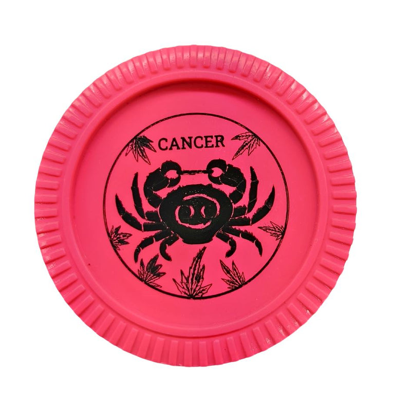 Load image into Gallery viewer, Buy Slimjim - Biodegradable Zodiac Grinder (Pink) (2 Part) Grinder Cancer | Slimjim India
