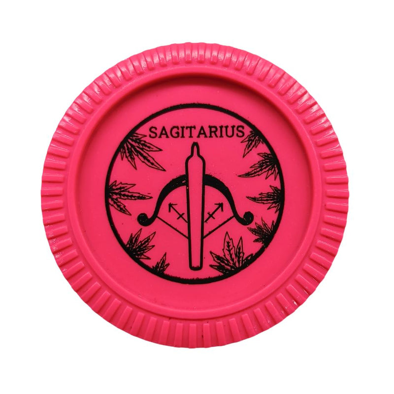 Load image into Gallery viewer, Buy Slimjim - Biodegradable Zodiac Grinder (Pink) (2 Part) Grinder Sagittarius | Slimjim India
