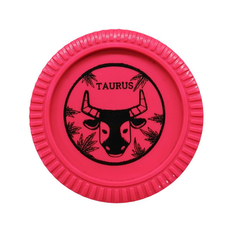 Load image into Gallery viewer, Buy Slimjim - Biodegradable Zodiac Grinder (Pink) (2 Part) Grinder Taurus | Slimjim India
