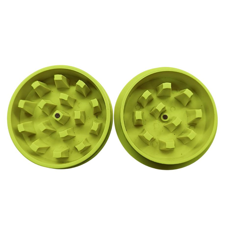 Load image into Gallery viewer, Buy Slimjim - Biodegradable Zodiac Grinder (Yellow) (2 Part) Grinder | Slimjim India
