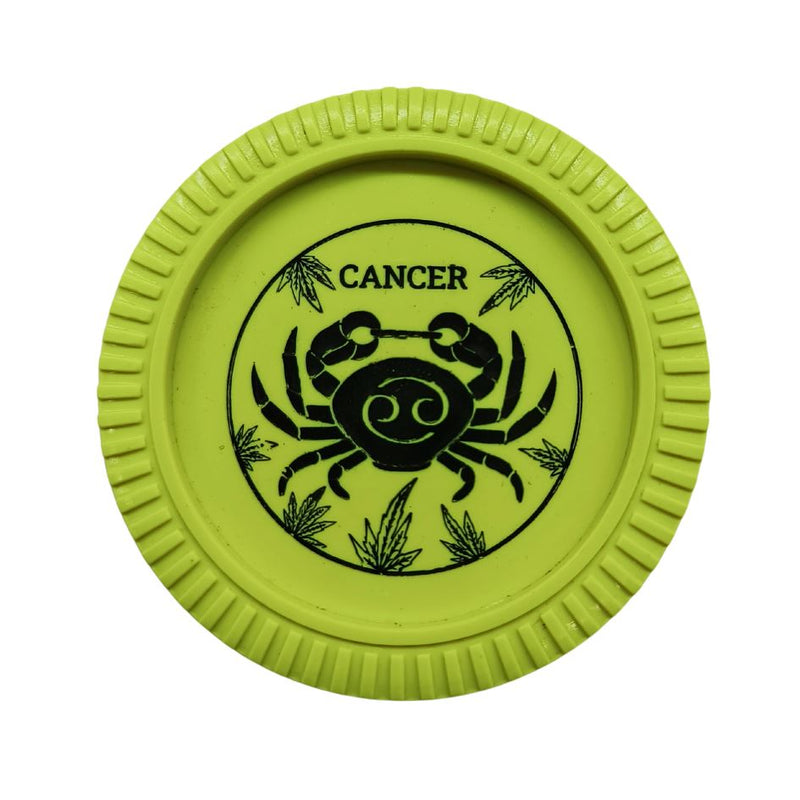 Load image into Gallery viewer, Buy Slimjim - Biodegradable Zodiac Grinder (Yellow) (2 Part) Grinder Cancer | Slimjim India
