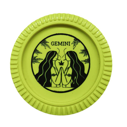 Buy Slimjim - Biodegradable Zodiac Grinder (Yellow) (2 Part) Grinder Gemini | Slimjim India