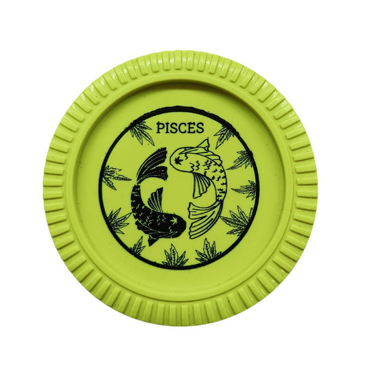 Buy Slimjim - Biodegradable Zodiac Grinder (Yellow) (2 Part) Grinder Pisces | Slimjim India