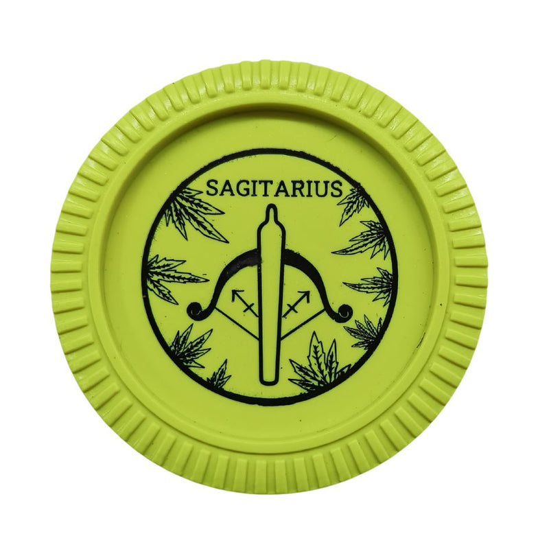 Load image into Gallery viewer, Buy Slimjim - Biodegradable Zodiac Grinder (Yellow) (2 Part) Grinder Sagittarius | Slimjim India
