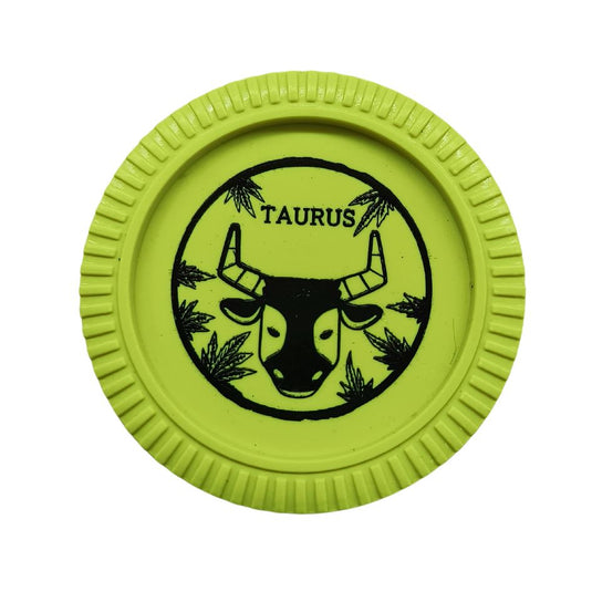 Buy Slimjim - Biodegradable Zodiac Grinder (Yellow) (2 Part) Grinder Taurus | Slimjim India