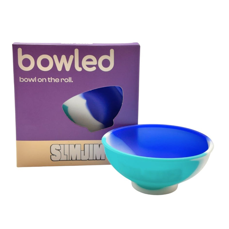 Load image into Gallery viewer, Buy Slimjim - Bowled (Mini Rolling Bowl) Mixing Bowl Baby Blue | Slimjim India
