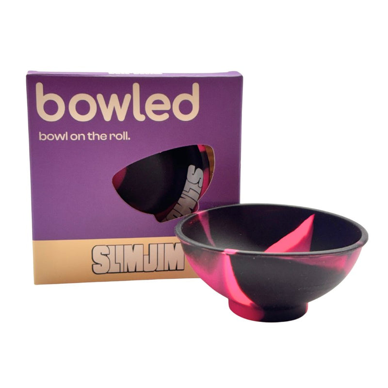 Load image into Gallery viewer, Buy Slimjim - Bowled (Mini Rolling Bowl) Mixing Bowl Pink | Slimjim India

