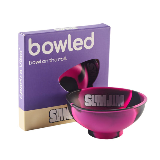 Buy Slimjim - Bowled (Mini Rolling Bowl) Mixing Bowl Pink | Slimjim India