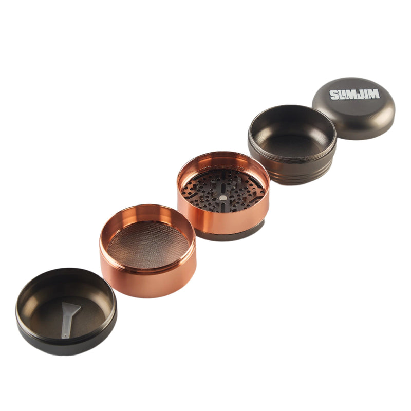 Load image into Gallery viewer, Buy Slimjim - Cannister Metal Grinder (5 Part) Grinder | Slimjim India
