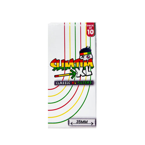 Buy Slimjim - Classic XL Carbon Filters (Pack of 10) Activated Charcoal Filters | Slimjim India