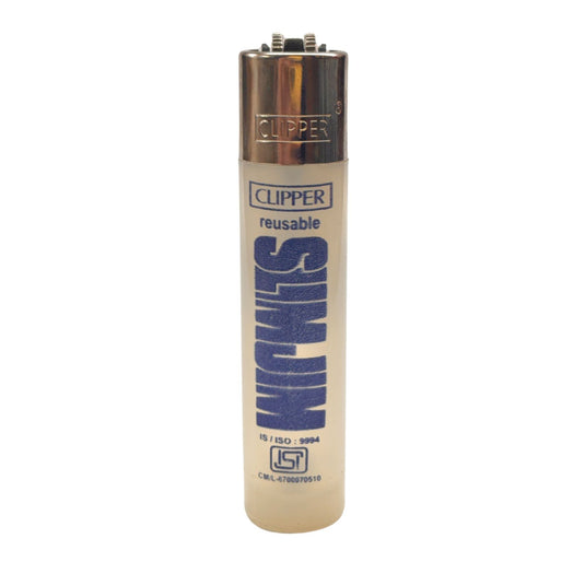Buy Slimjim - Clipper (Large) Lighters Clear (Blue) | Slimjim India