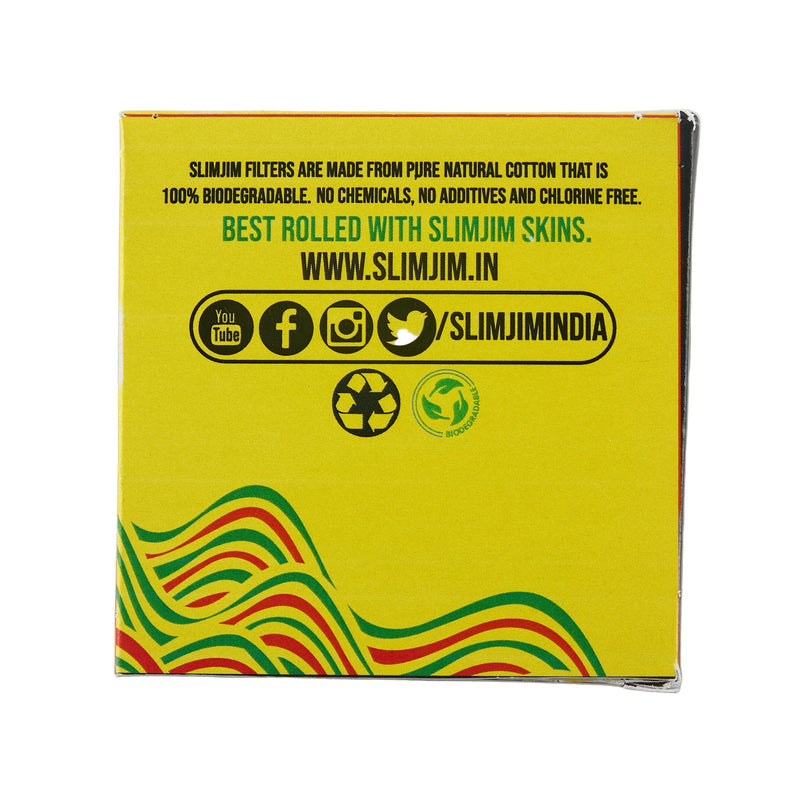 Load image into Gallery viewer, Buy Slimjim Cotton Filters – Slim Long Size (Pack of 50) Cotton Filter | Slimjim India
