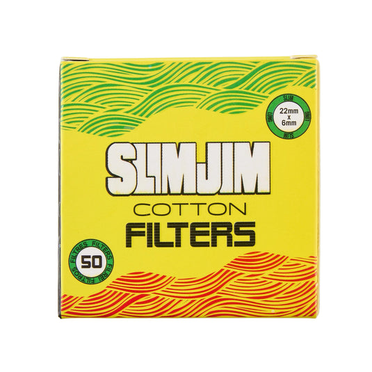Buy Slimjim Cotton Filters – Slim Long Size (Pack of 50) Cotton Filter | Slimjim India