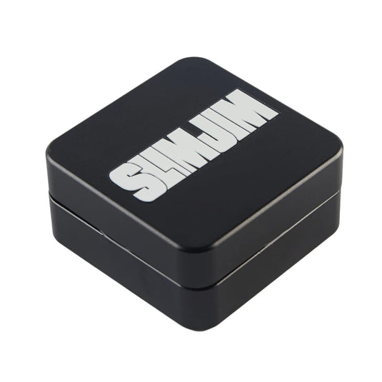 Buy Slimjim - Cube Grinder (2 Part) Grinder Black | Slimjim India