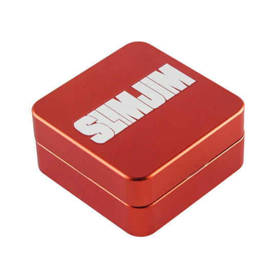 Buy Slimjim - Cube Grinder (2 Part) Grinder Red | Slimjim India