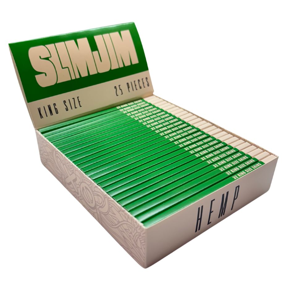 Slimjim - Hemp Papers King Size (Box of 25) – Slimjim Online