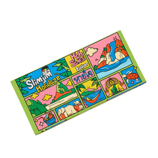 Buy Slimjim - Holidaze King Size Paper + Grinder + Tray Rolling Papers + Tips Koh Samui | Slimjim India