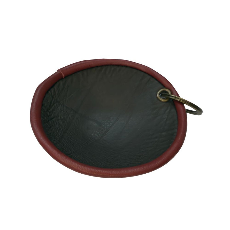 Load image into Gallery viewer, Buy Slimjim - Leather Mixing Bowl Rolling Pouch Red &amp; Black | Slimjim India
