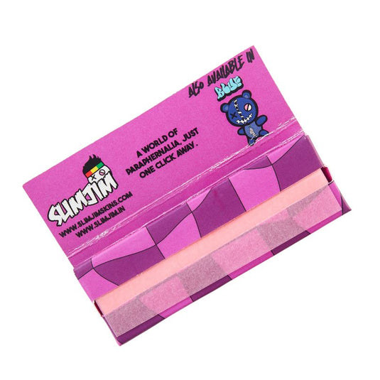 Buy Slimjim - Mystic 1 1/4th (Pink) 1 1/4th Rolling Paper | Slimjim India