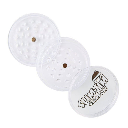 Buy Slimjim - Plastic Grinder (3 Part) Grinder White | Slimjim India