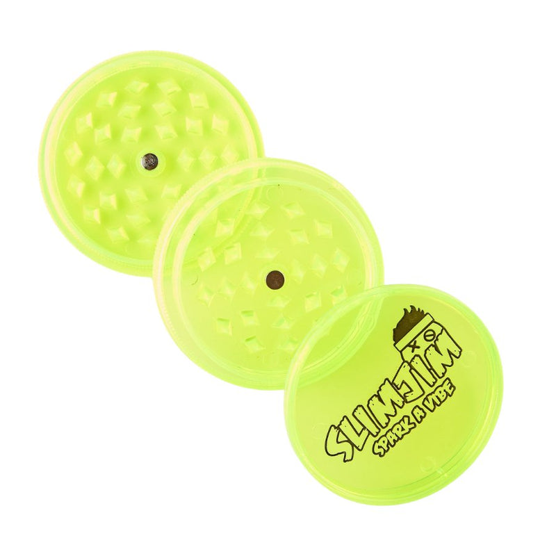 Load image into Gallery viewer, Buy Slimjim - Plastic Grinder (3 Part) Grinder Yellow | Slimjim India
