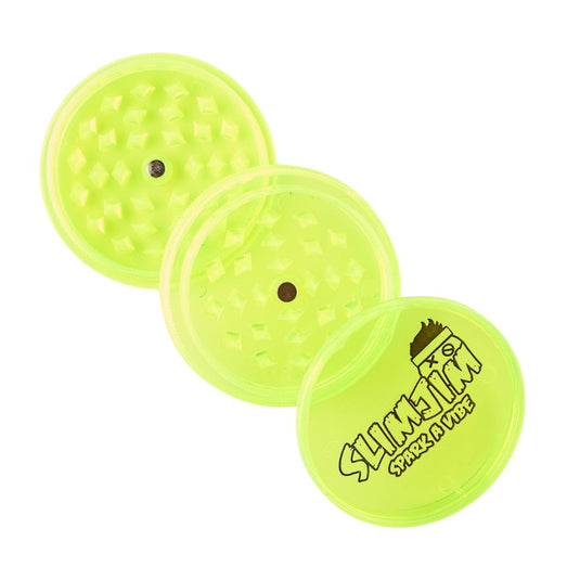 Buy Slimjim - Plastic Grinder (3 Part) Grinder Yellow | Slimjim India