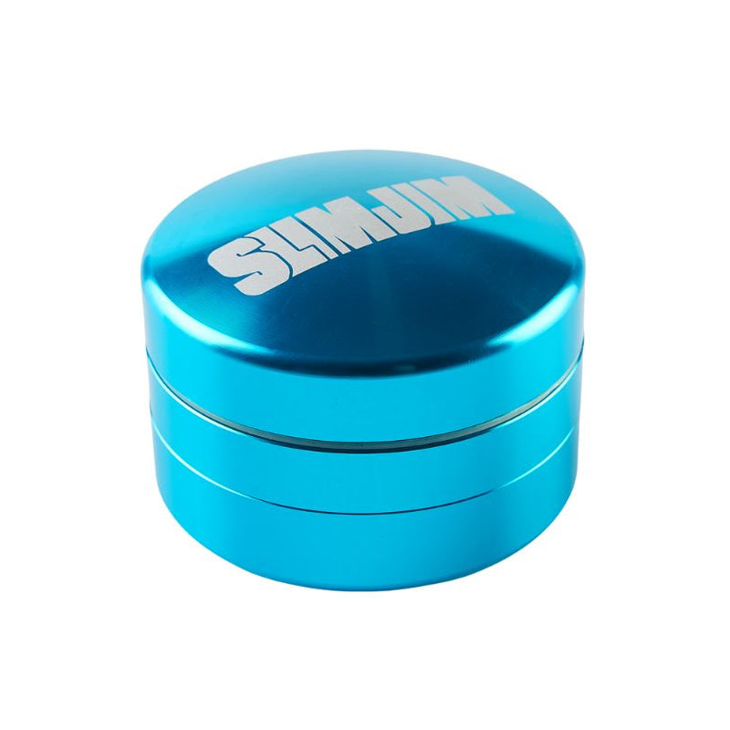 Load image into Gallery viewer, Buy Slimjim Shredder - Elite (56 MM) (3 Part) Grinder Baby Blue | Slimjim India
