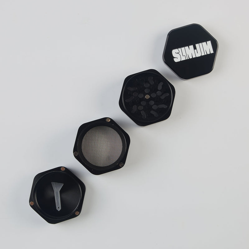 Load image into Gallery viewer, Buy Slimjim - Stack Metal Grinder (4 Part) Grinder | Slimjim India

