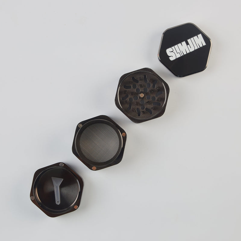 Load image into Gallery viewer, Buy Slimjim - Stack Metal Grinder (4 Part) Grinder | Slimjim India
