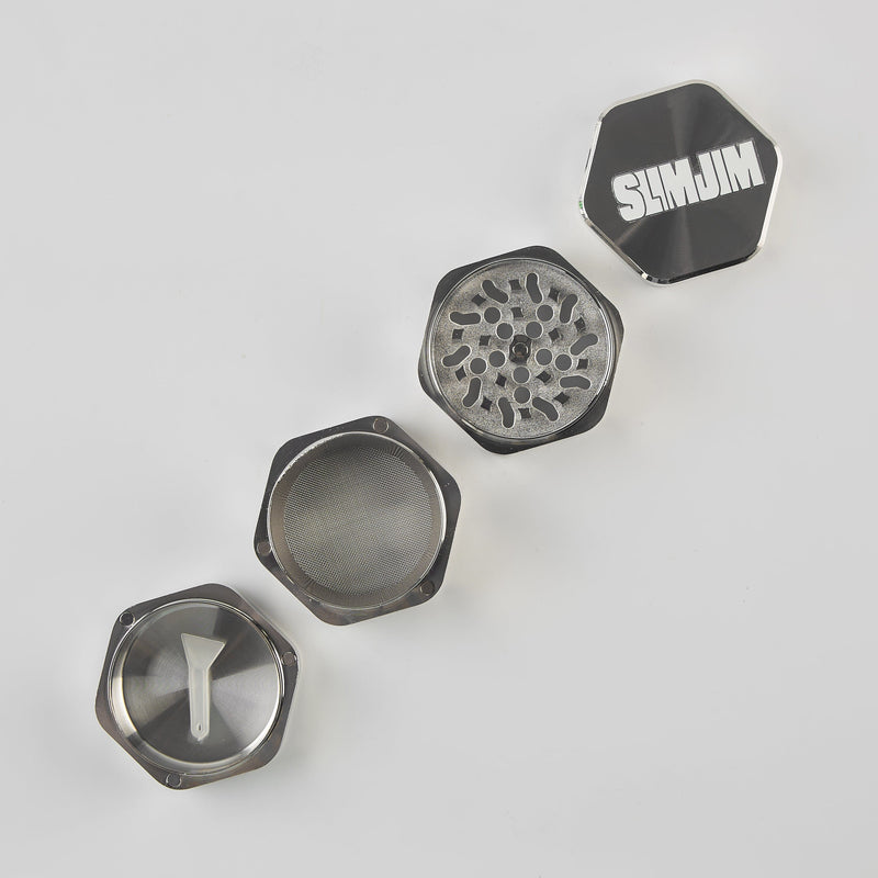 Load image into Gallery viewer, Buy Slimjim - Stack Metal Grinder (4 Part) Grinder | Slimjim India
