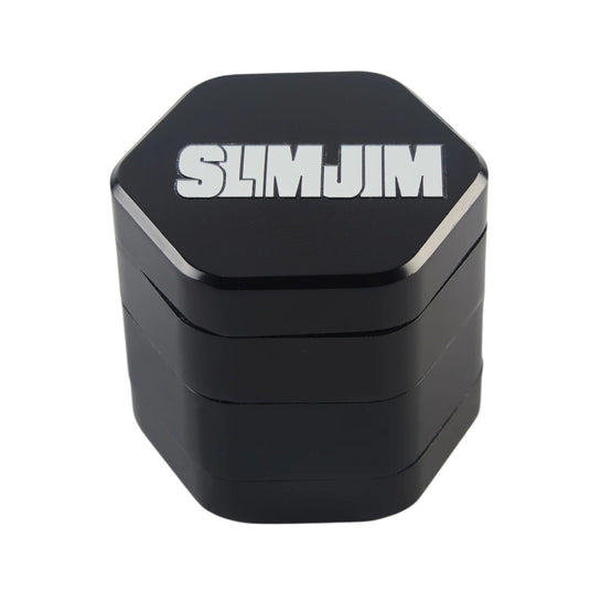 Buy Slimjim - Stack Metal Grinder (4 Part) Grinder Matte Black | Slimjim India
